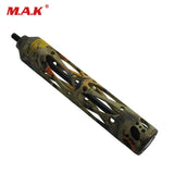 3 Color 8 inch 6.5 oz CNC Aluminum Bow Stabilizer