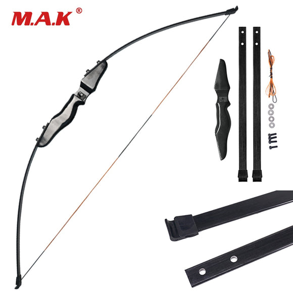 High Quality Straight Bow Split 51 Inches 30 Pounds Fiberglass Limbs Entry Bow for Archery Hunting Shooting